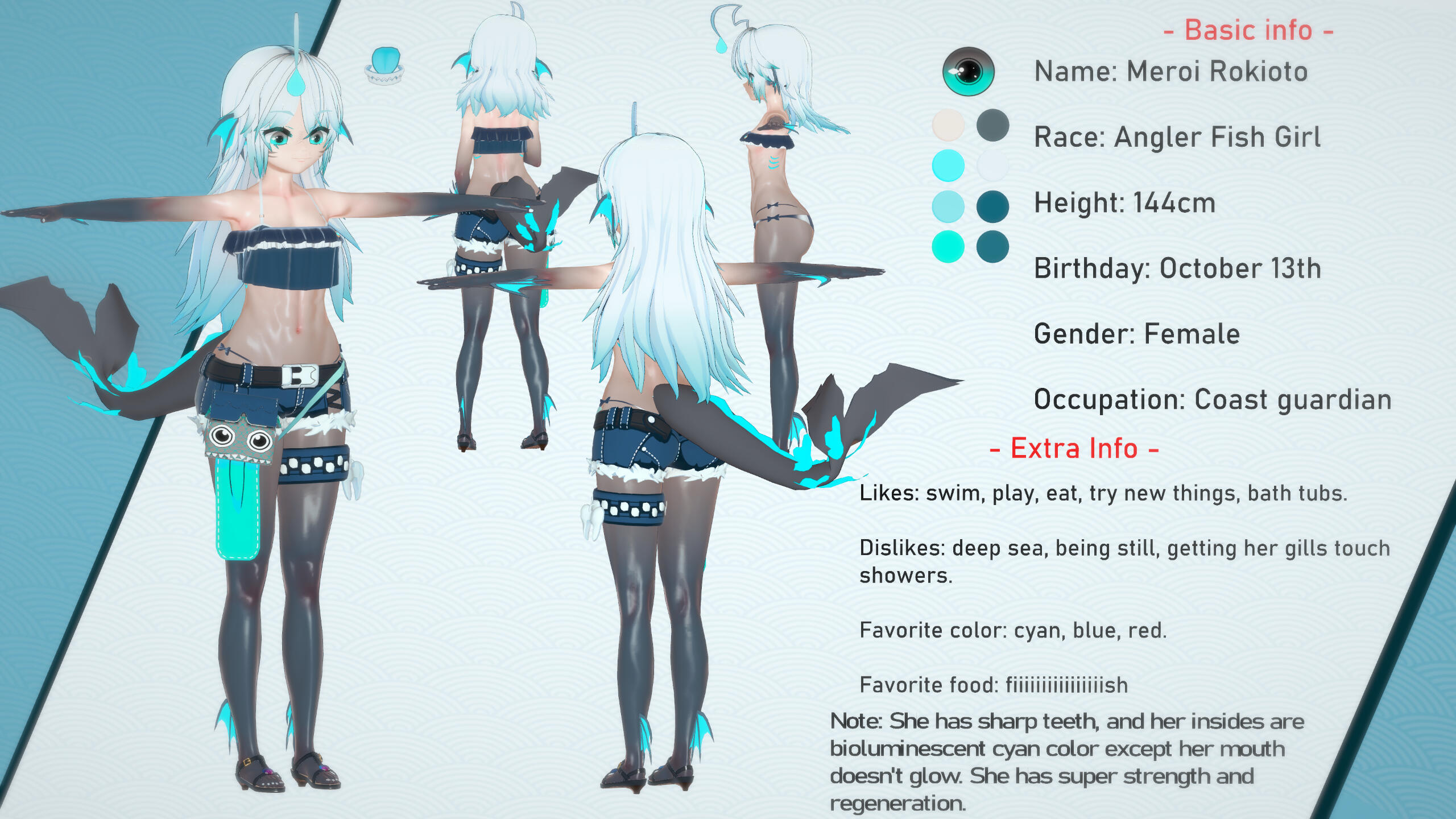 Quick list of my OCs