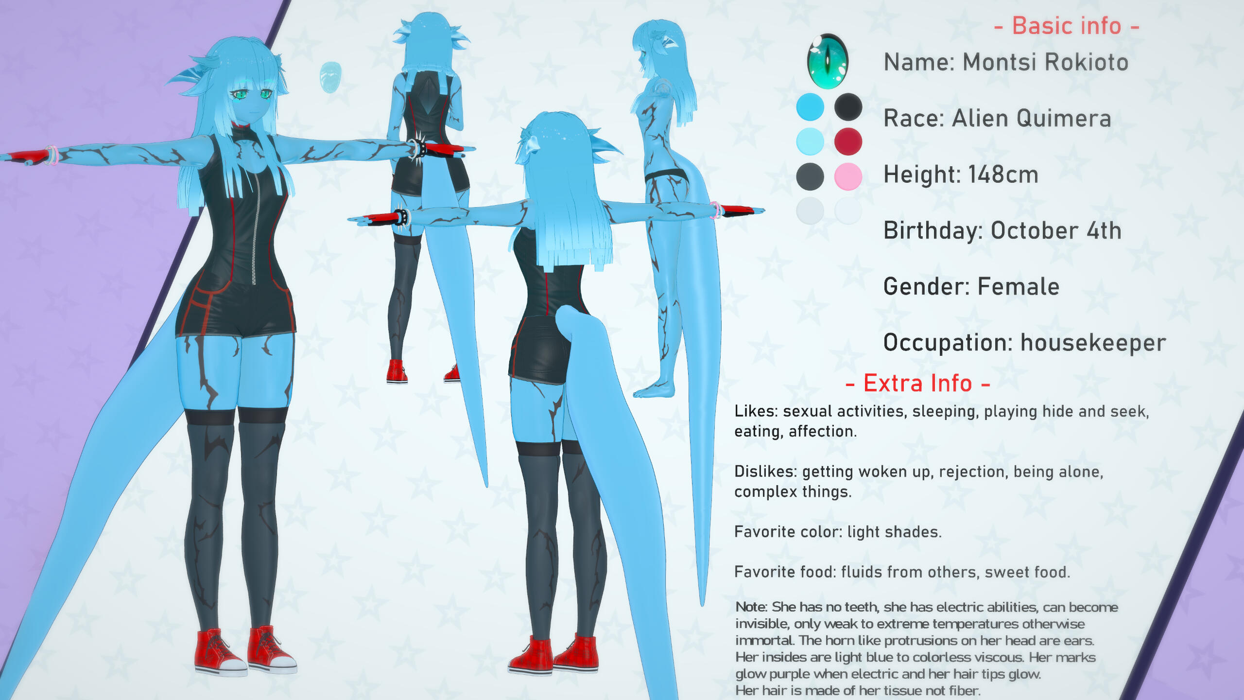 Quick list of my OCs